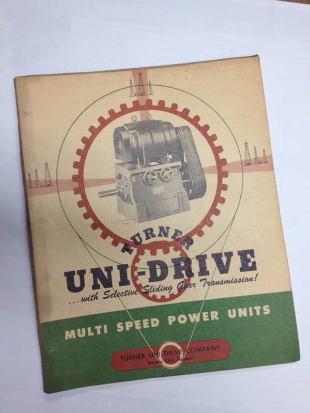 Turner Uni-Drive multi speed power units catalog