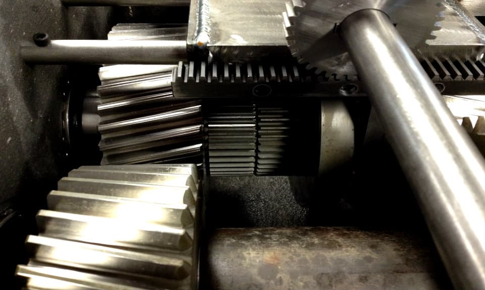 Turner Uni-Drive industrial gearing close-up